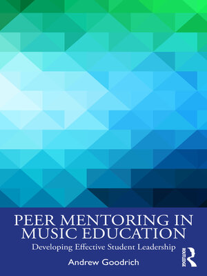 cover image of Peer Mentoring in Music Education
